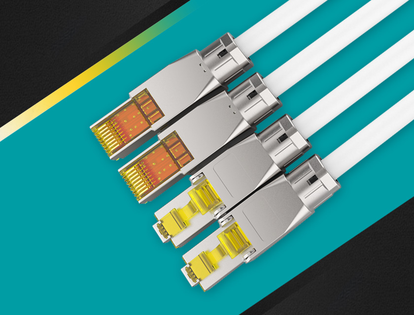 新型5G網絡水晶頭