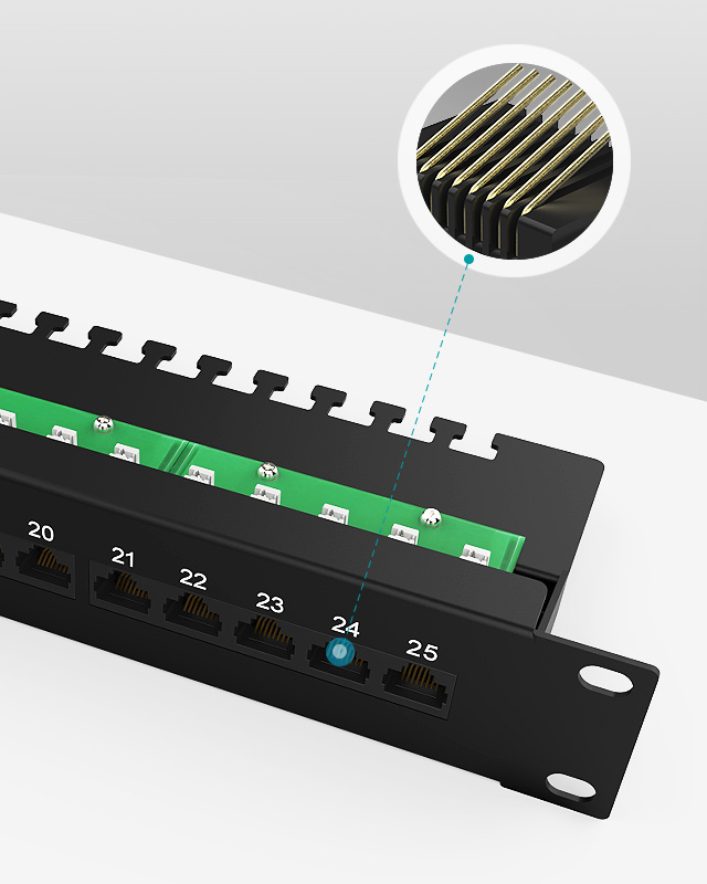 1U25 口電話語音配線架 