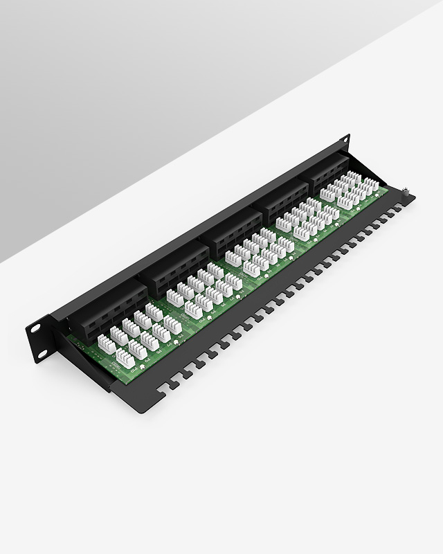 1U50口電話語音配線架 